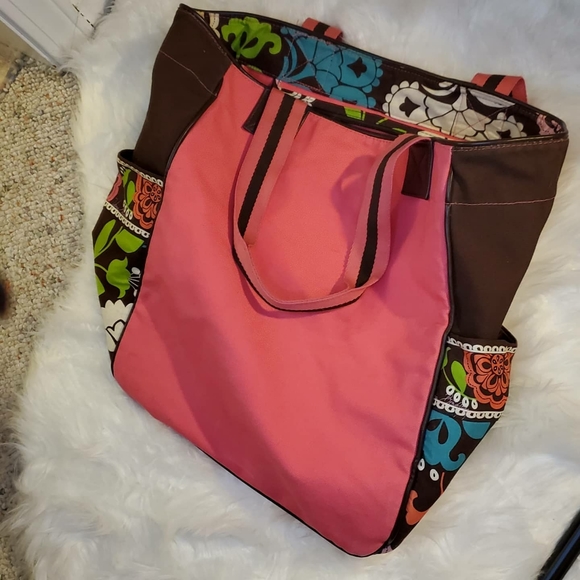 vera bradley canvas tote